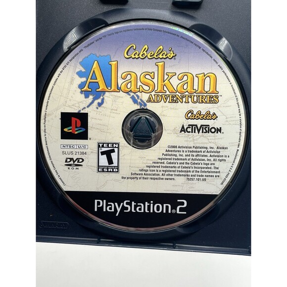 Cabela's Alaskan Adventures Ps2 (Sony PlayStation 2, 2006) CIB TESTED - Picture 4 of 5